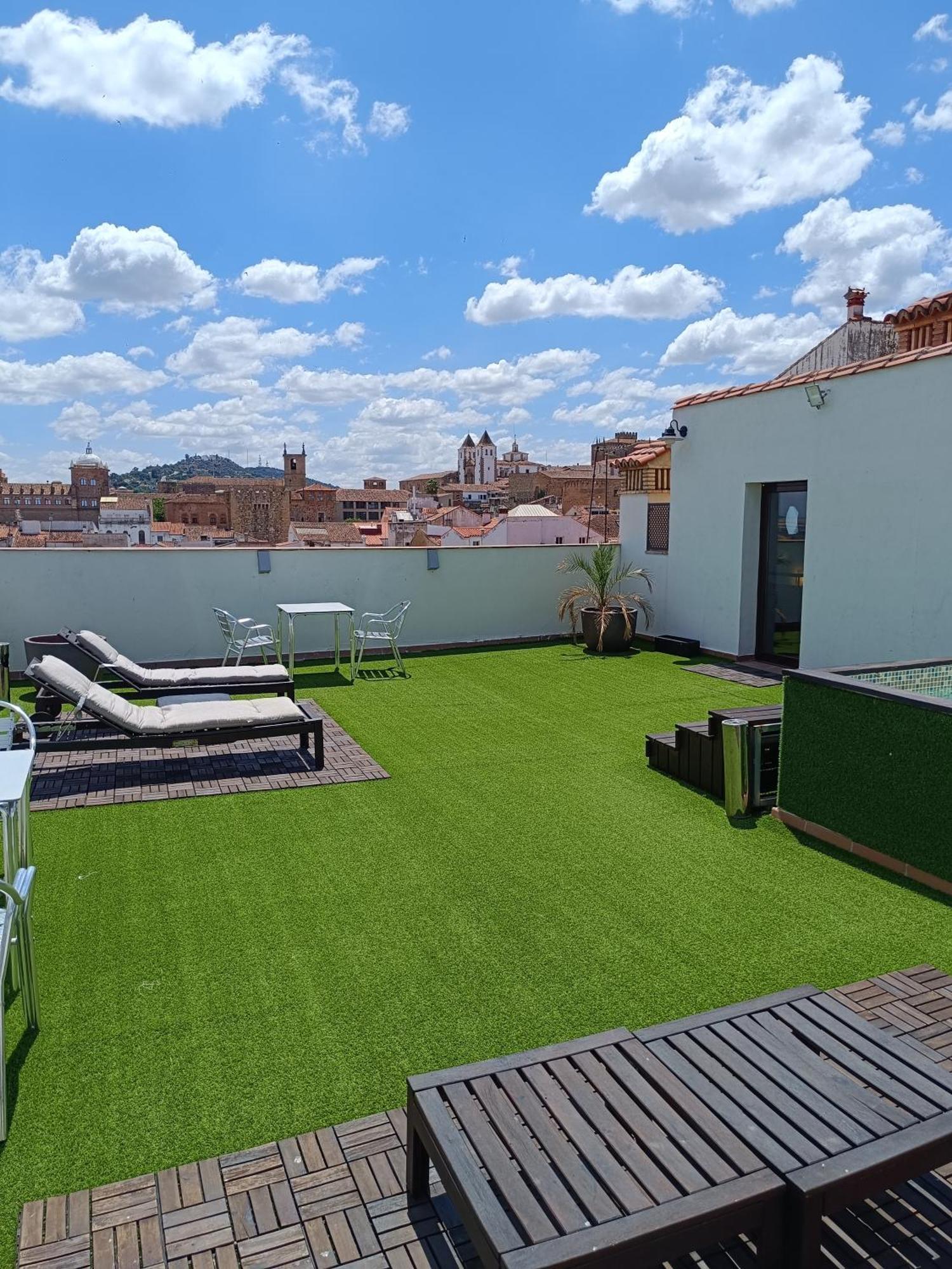 Apartamentos Al-Qazeres Luxury La Concepcion Caces Exterior foto